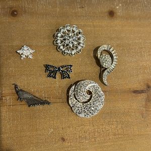 Vintage Pin Brooch Bundle